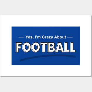 Yes, I am crazy about Football Posters and Art